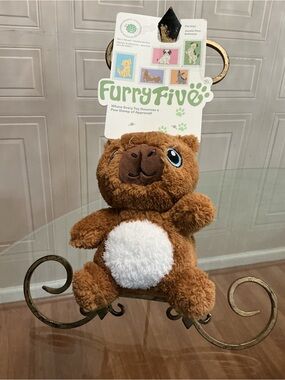 Giftable Orca  Ball Body Very Solf Dog Toy Clinker & Squeaker  7”